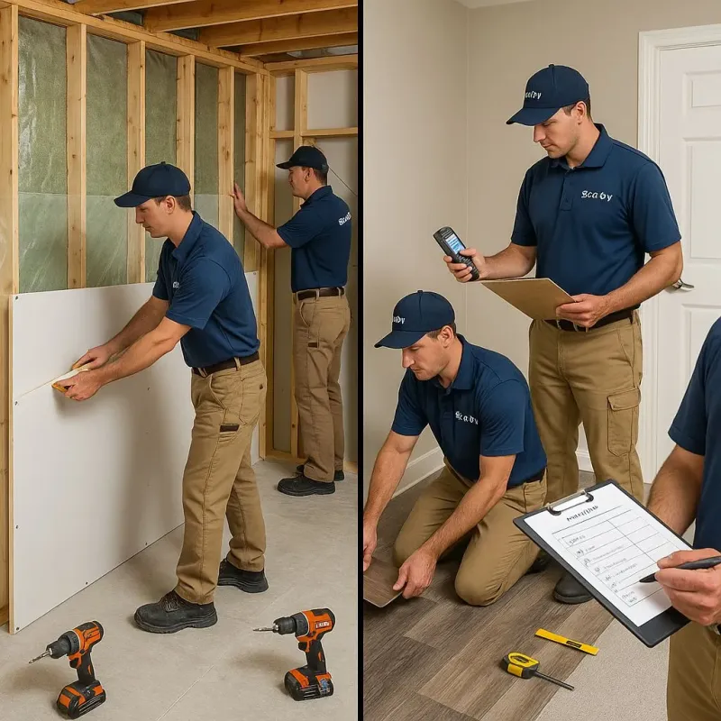 Repairs and Reconstruction process in Riverside, CT