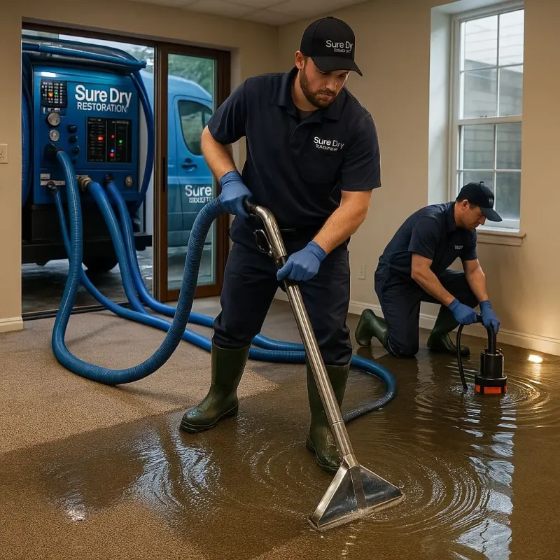 Water Extraction and Removal process in Riverside, CT